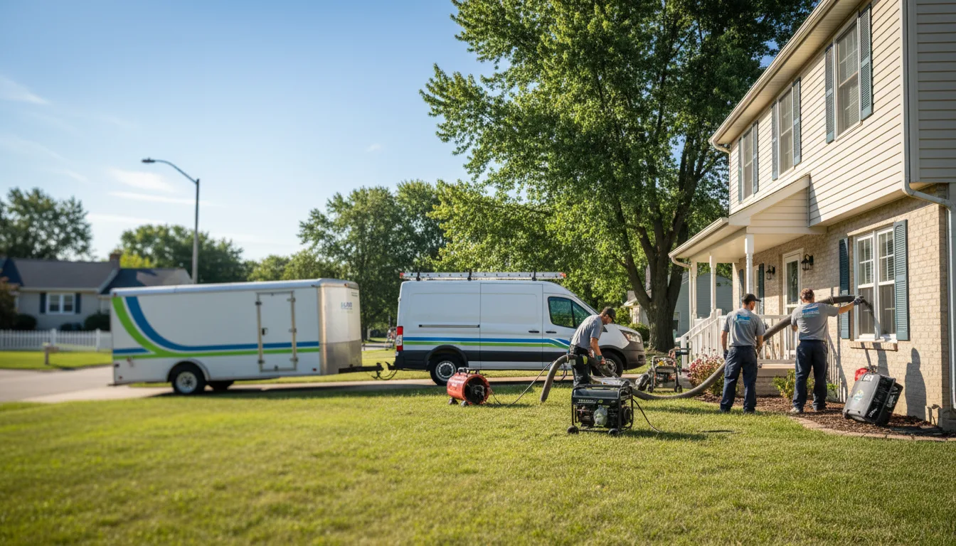 Flooded Basement Restoration And Cleanup With Repair in Burt, IA near me